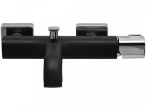 Bathtub Faucet Noir - Black/Silver