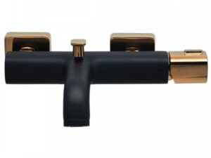 Bathtub Faucet Noir - Black/Gold