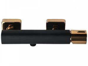 Shower Faucet Noir - Black/Gold